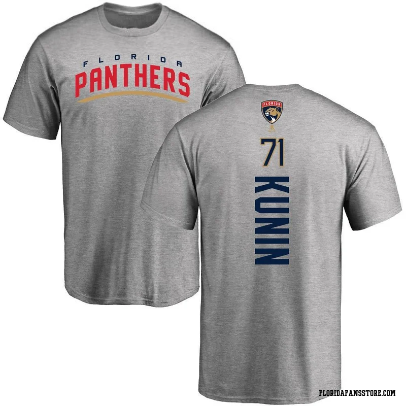 Ash Men's Luke Kunin Florida Panthers Backer T-Shirt