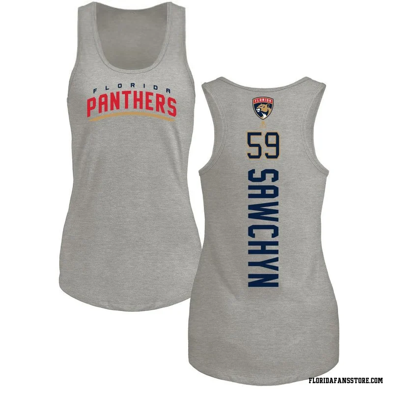 Ash Women's Gracyn Sawchyn Florida Panthers Backer Tank Top