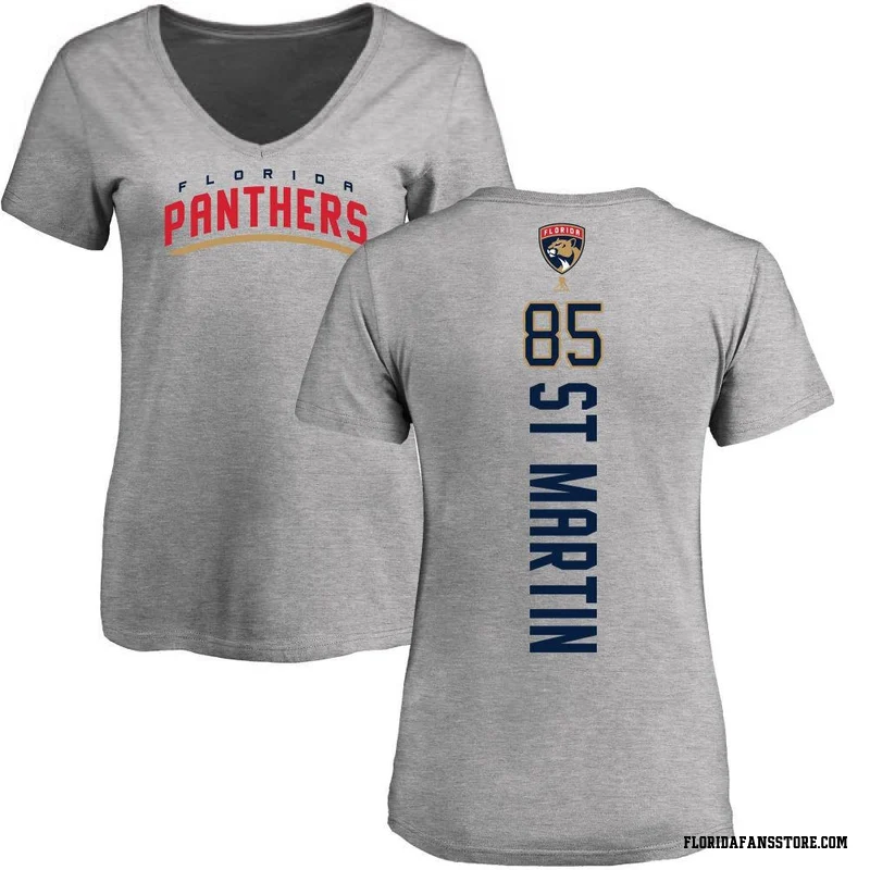 Ash Women's Hunter St. Martin Florida Panthers Backer T-Shirt