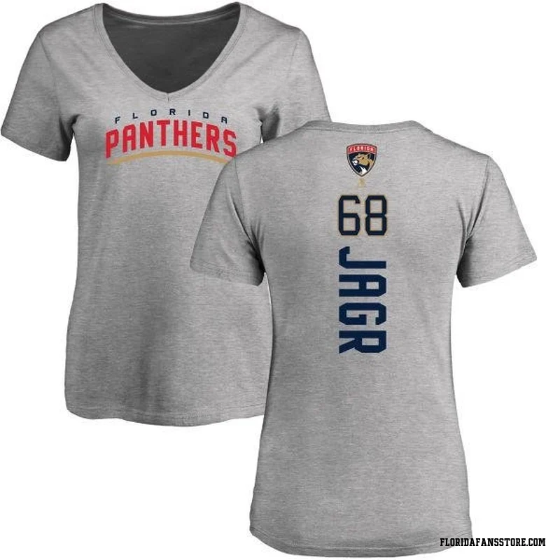 Ash Women's Jaromir Jagr Florida Panthers Backer T-Shirt