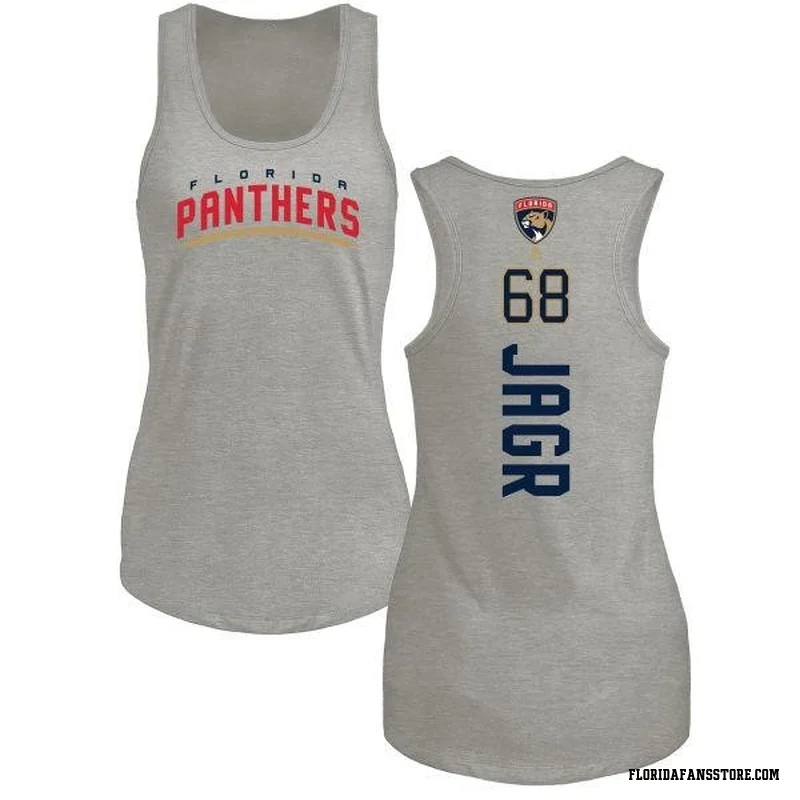 Ash Women's Jaromir Jagr Florida Panthers Backer Tank Top