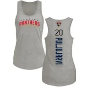 Ash Women's Jesse Puljujarvi Florida Panthers Backer Tank Top