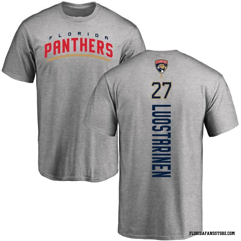 Ash Youth Eetu Luostarinen Florida Panthers Backer T-Shirt