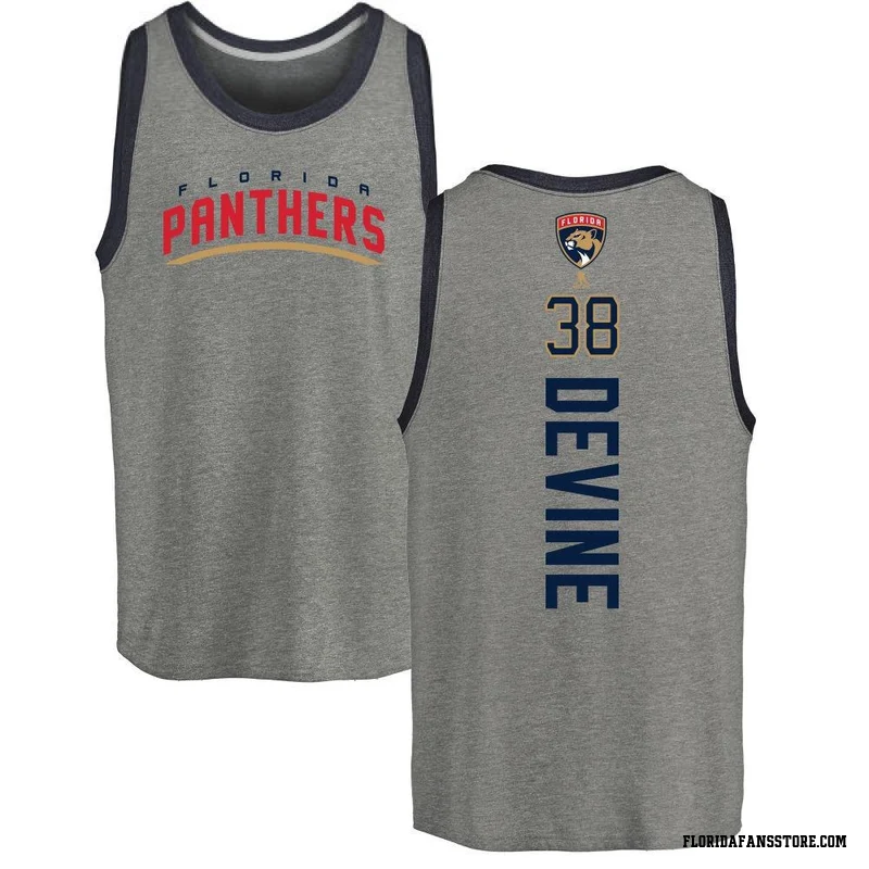 Ash Youth Jack Devine Florida Panthers Backer Tank Top