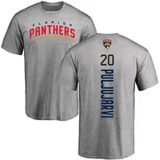 Ash Youth Jesse Puljujarvi Florida Panthers Backer T-Shirt