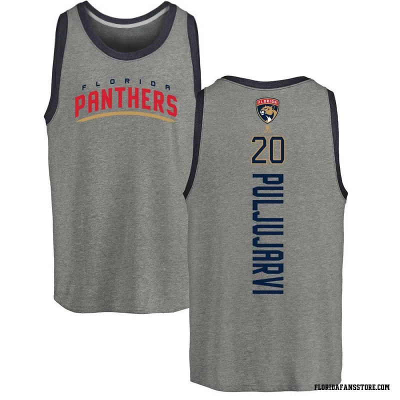 Ash Youth Jesse Puljujarvi Florida Panthers Backer Tank Top