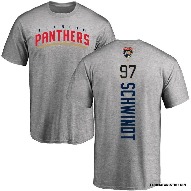Ash Youth Kai Schwindt Florida Panthers Backer T-Shirt