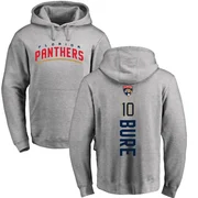 Men's Pavel Bure Florida Panthers Ash Backer Pullover Hoodie