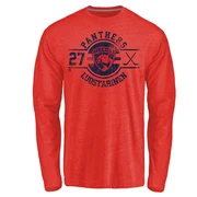 Red Men's Eetu Luostarinen Florida Panthers Insignia Long Sleeve T-Shirt