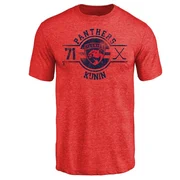 Red Men's Luke Kunin Florida Panthers Insignia T-Shirt