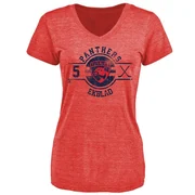Red Women's Aaron Ekblad Florida Panthers Insignia T-Shirt