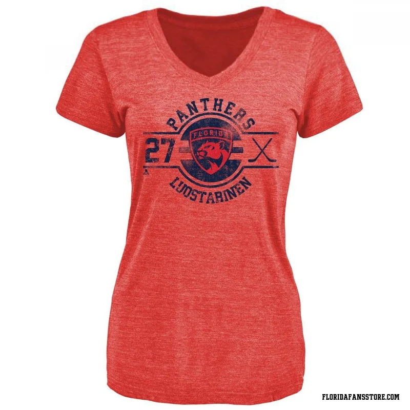Red Women's Eetu Luostarinen Florida Panthers Insignia T-Shirt