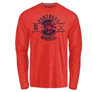 Red Youth Peter Worrell Florida Panthers Insignia Long Sleeve T-Shirt