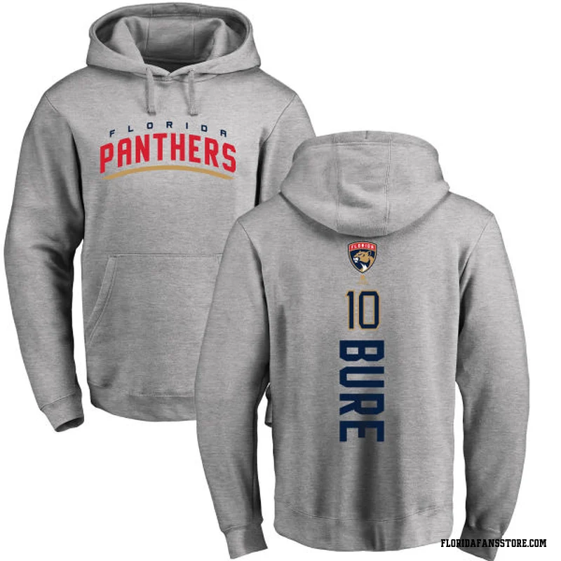 Youth Pavel Bure Florida Panthers Ash Backer Pullover Hoodie