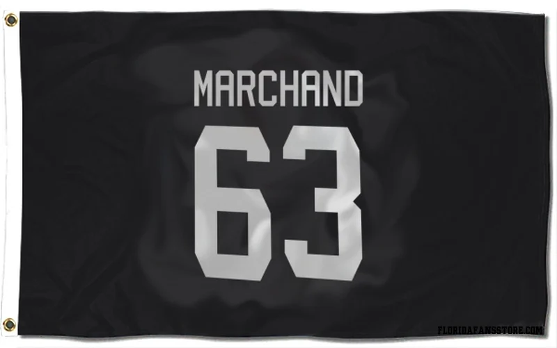 Black Florida Panthers  Brad Marchand  Flag (3 X 5)
