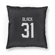 Black Florida Panthers  Cooper Pillow Cover (18 X 18)
