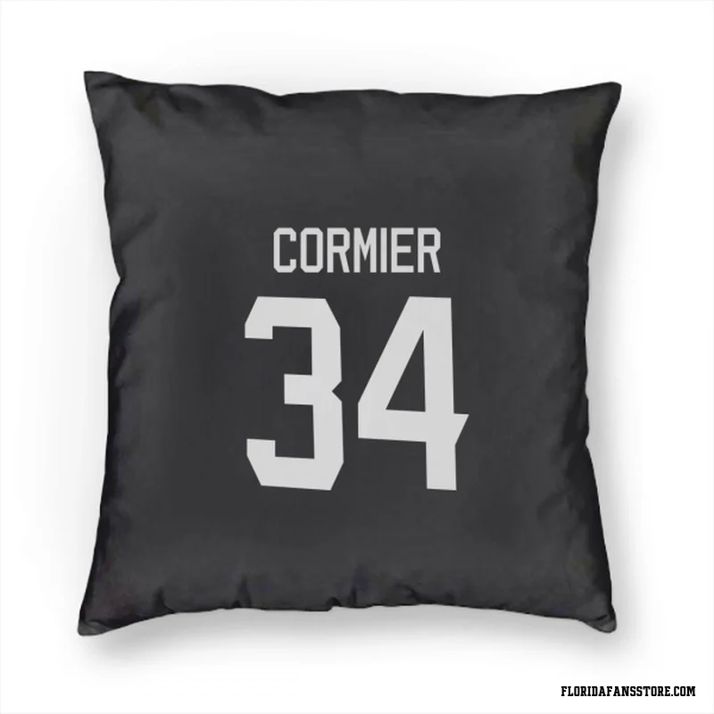 Black Florida Panthers  Evan Cormier  Pillow Cover (18 X 18)