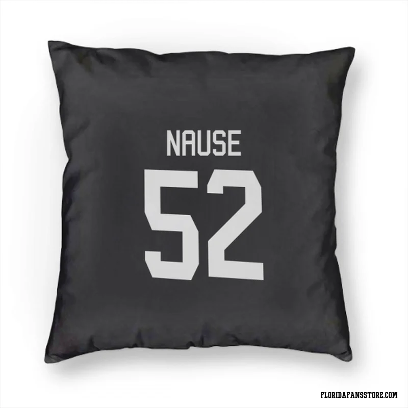 Black Florida Panthers  Evan Nause  Pillow Cover (18 X 18)
