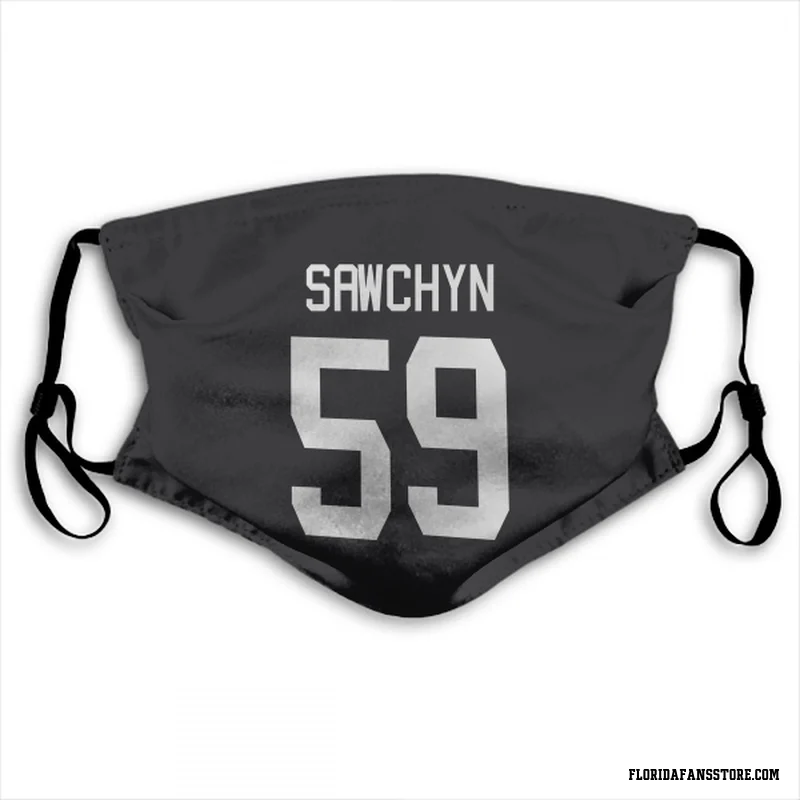 Black Florida Panthers  Gracyn Sawchyn  Face Mask (With 2 Free PM2.5 Filters)