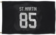 Black Florida Panthers  Hunter St. Martin  Flag (3 X 5)