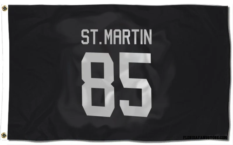 Black Florida Panthers  Hunter St. Martin  Flag (3 X 5)