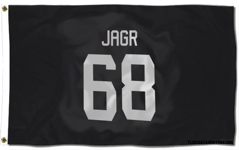 Black Florida Panthers  Jaromir Jagr  Flag (3 X 5)