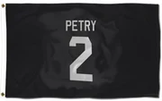Black Florida Panthers  Jeff Petry  Flag (3 X 5)