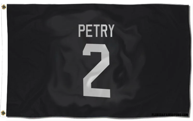 Black Florida Panthers  Jeff Petry  Flag (3 X 5)