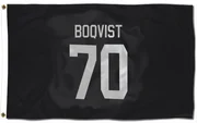 Black Florida Panthers  Jesper Boqvist  Flag (3 X 5)