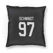 Black Florida Panthers  Kai Schwindt  Pillow Cover (18 X 18)