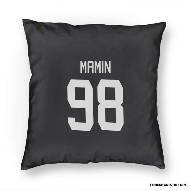 Black Florida Panthers  Maxim Mamin  Pillow Cover (18 X 18)