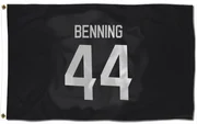 Black Florida Panthers  Michael Benning  Flag (3 X 5)