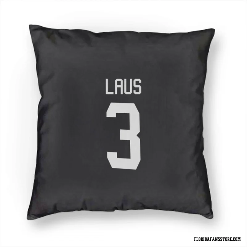 Black Florida Panthers  Paul Laus  Pillow Cover (18 X 18)