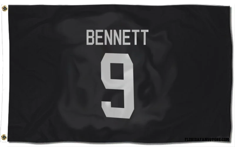 Black Florida Panthers  Sam Bennett  Flag (3 X 5)