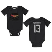 Black Florida Panthers  Sam Reinhart  Newborn & Infant Bodysuit