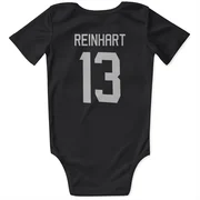 Black Florida Panthers  Sam Reinhart  Newborn & Infant Bodysuit