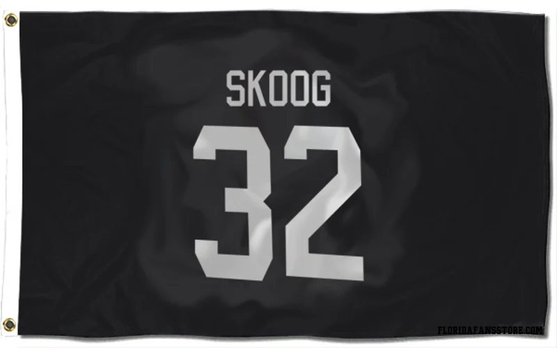 Black Florida Panthers  Wilmer Skoog  Flag (3 X 5)