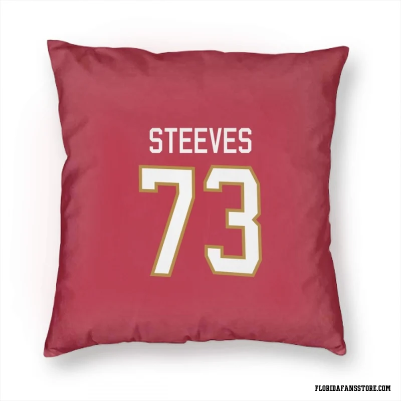 Red Florida Panthers  Ben Steeves  Pillow Cover (18 X 18)
