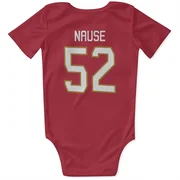 Red Florida Panthers  Evan Nause  Newborn & Infant Bodysuit