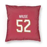 Red Florida Panthers  Evan Nause  Pillow Cover (18 X 18)