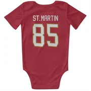 Red Florida Panthers  Hunter St. Martin  Newborn & Infant Bodysuit