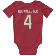 Red Florida Panthers  Jay Bouwmeester  Newborn & Infant Bodysuit