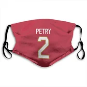 Red Florida Panthers  Jeff Petry  Face Mask (With 2 Free PM2.5 Filters)