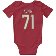 Red Florida Panthers  Luke Kunin  Newborn & Infant Bodysuit