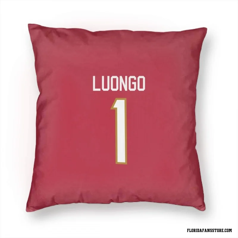 Red Florida Panthers  Roberto Luongo  Pillow Cover (18 X 18)