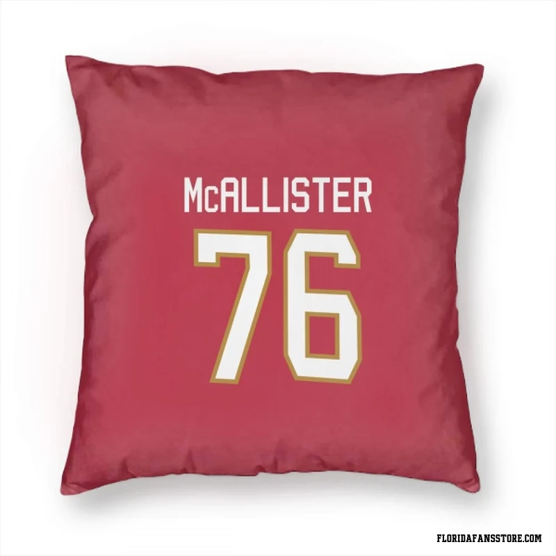 Red Florida Panthers  Ryan McAllister  Pillow Cover (18 X 18)