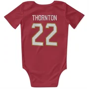 Red Florida Panthers  Shawn Thornton  Newborn & Infant Bodysuit