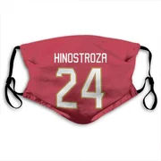Red Florida Panthers  Vinnie Hinostroza  Face Mask (With 2 Free PM2.5 Filters)