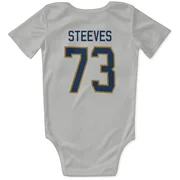 White Florida Panthers  Ben Steeves  Newborn & Infant Bodysuit