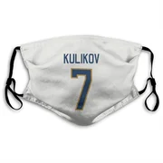 White Florida Panthers  Dmitry Kulikov  Face Mask (With 2 Free PM2.5 Filters)